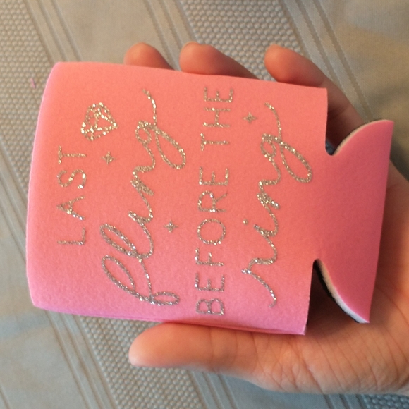 Last Fling Before the Ring Koozie - Picture 4 of 5